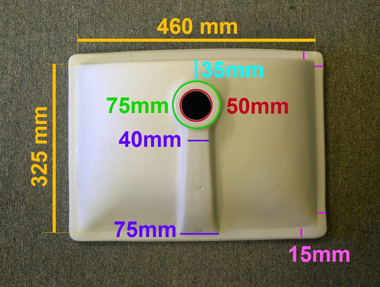 What Are the Measurements of the Sink that Comes With My Vanity?
